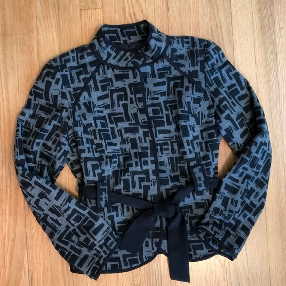Sandro Jackets & Blazers - Sandro high neck belted blazer